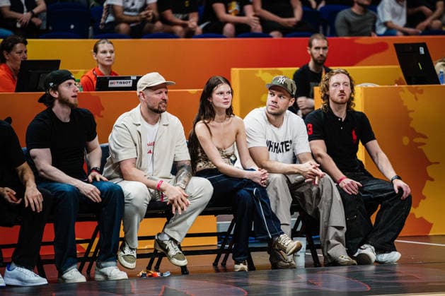 FIBA Women’s Basketball World Cup 2026: Germany vs. South Korea, September 8, 2026; Ikkimel, German rapper; Courtside Basketball; FIBA Women’s Basketball World Cup 2026; Final Phase, Qualifier for the Quarterfinals: Germany vs. South Korea on September 8, 2026, at the Uber Arena, Berlin Copyright: xBEAUTIFULxSPORTS Tonhäuserx