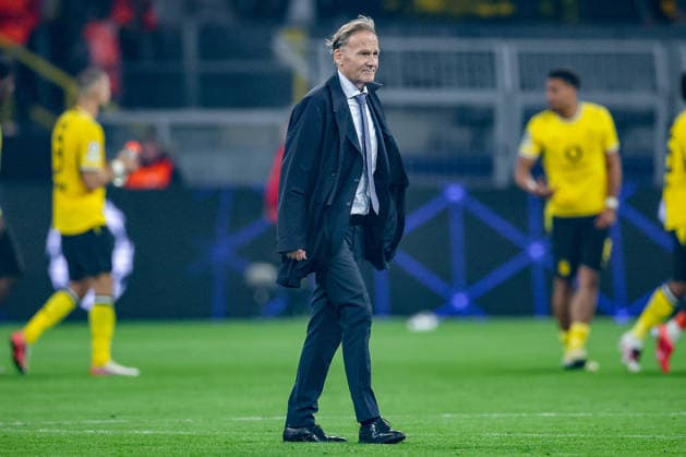 September 8, 2026, Soccer, UEFA Champions League, Borussia Dortmund vs. Villarreal, Champions League Matchday 1, Signal Iduna Park, 2026–27 Season, President Hans Joachim Watzke, BVB, DFL, Bundesliga Supervisory Board, on the field after the game; DFB regulations prohibit any use of photographs as image sequences and or quasi-video, North Rhine-Westphalia, Germany