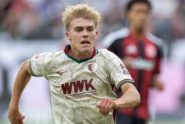 Eintracht Frankfurt vs. FC Augsburg, 1 FBL Hennes Behrens FC Augsburg, 16th Bundesliga match between Eintracht Frankfurt and FC Augsburg on September 6, 2026, at Deutsche Bank Park in Frankfurt am Main, Frankfurt am Main, Hesse, Germany, Deutsche Bank Park