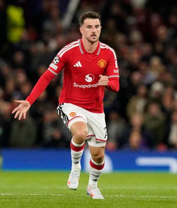 Manchester, England, 10th September 2026. Mason Mount of Manchester United, ManU during the Manchester United vs Sabah UEFA Champions League match at Old Trafford, Manchester. Picture credit should read: Andrew Yates Sportimage EDITORIAL USE ONLY. No use with unauthorised audio, video, data, fixture lists, club league logos or live services. Online in-match use limited to 120 images, no video emulation. No use in betting, games or single club league player publications. SPI_120_AY_Man_Utd_Sabah SPI-4989-0120