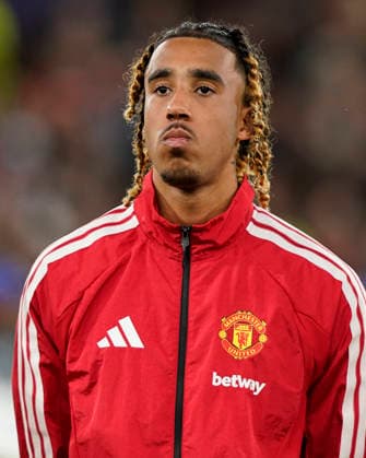 Manchester, England, 10th September 2026. Leny Yoro of Manchester United, ManU during the Manchester United vs Sabah UEFA Champions League match at Old Trafford, Manchester. Picture credit should read: Andrew Yates Sportimage EDITORIAL USE ONLY. No use with unauthorised audio, video, data, fixture lists, club league logos or live services. Online in-match use limited to 120 images, no video emulation. No use in betting, games or single club league player publications. SPI_146_AY_Man_Utd_Sabah SPI-4989-0146