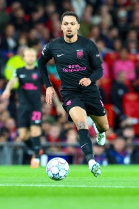 RECORD DATE NOT STATED 10th September 2026; Old Trafford, Manchester, England; UEFA Champions League Football, Manchester United, ManU versus Sabah; Rahman Dashdamirov of Sabah FK RogerxEvans