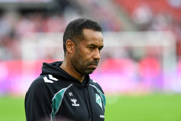 Coach Daniel Thioune of Werder Bremen watches during the Bundesliga match between 1. FC Köln and SV Werder Bremen, RheinEnergieStadion on September 12, 2026, in Cologne, Germany. Photo by Ralf Treese, DeFodi Images. Coach Daniel Thioune of Werder Bremen looks on during the Bundesliga match between 1. FC Köln and SV Werder Bremen at RheinEnergieStadion on September 12, 2026 in Cologne, Germany. Photo by Ralf Treese, DeFodi Images. DFB and DFL regulations prohibit any use of photographs as image sequences and or quasi-video. Photo by Ralf Treese, DeFodi Images.