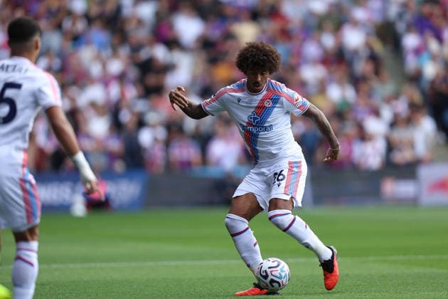 12th September 2026; Selhurst Park, London, England; Premier League Football, Crystal Palace versus Ipswich Town; Chris Richards of Crystal Palace KatiexChan