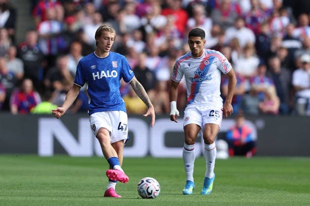 12th September 2026; Selhurst Park, London, England; Premier League Football, Crystal Palace versus Ipswich Town; Jack Clarke of Ipswich Town KatiexChan