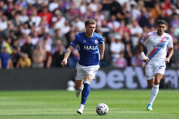 12th September 2026; Selhurst Park, London, England; Premier League Football, Crystal Palace versus Ipswich Town; Leif Davis of Ipswich Town KatiexChan