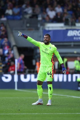 12th September 2026; Selhurst Park, London, England; Premier League Football, Crystal Palace versus Ipswich Town; goalkeeper Walter Benitez of Crystal Palace KatiexChan