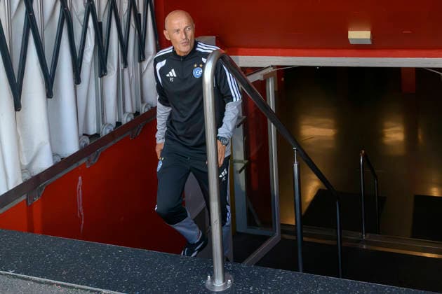 Coach Peter Zeidler, GC, FC Thun Grasshopper Club Zurich, Super League, Soccer, September 10, 2026