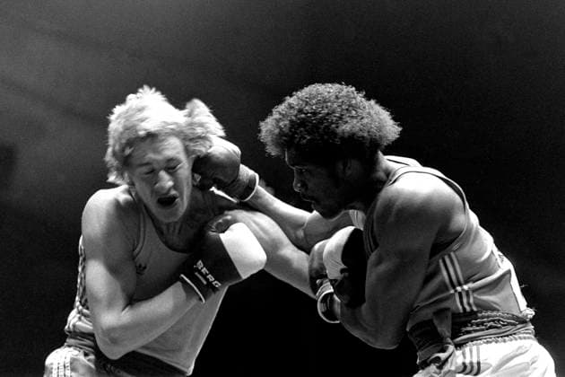 Boxing, World Championship: Christer Corpi (Sweden) vs. Bennie Heard (USA), Munich, Germany  Copyright: xBildbyranx