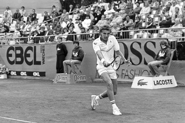 Tennis, Hamburg Grand Prix, Mats Wilander, Hamburg, Germany  Copyright: xBildbyranx