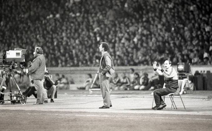 Soccer, World Cup Qualifiers, West Germany, Franz Beckenbauer, Head Coach, West Germany, Cologne, Germany  Copyright: xLennartxManssonx