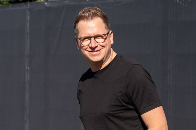Andre Hechelmann, Director of Scouting and Recruitment for Borussia Mönchengladbach, visits the training field. Public Training Session: Borussia Mönchengladbach, Soccer, Bundesliga, 2026–2027 Season, September 15, 2026, Borussia Mönchengladbach open practice, soccer, Bundesliga, 2026–2027 season, September 15, 2026, Mönchengladbach Copyright: xEibner-Pressefoto ThomasxHaeslerx EP_THR