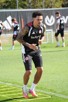 Nnamdi Collins, Eintracht Frankfurt, September 15, 2026, Bundesliga, 2026–27 Season, Eintracht Frankfurt Training