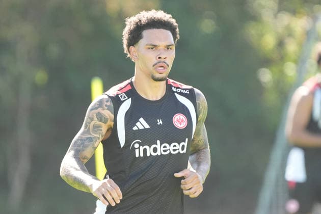 Nnamdi Collins, Eintracht Frankfurt, September 15, 2026, Bundesliga, 2026–2027 season, Eintracht Frankfurt practice