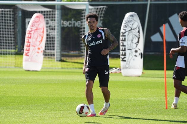 Nnamdi Collins, Eintracht Frankfurt, September 15, 2026, Bundesliga, 2026–27 Season, Eintracht Frankfurt Practice