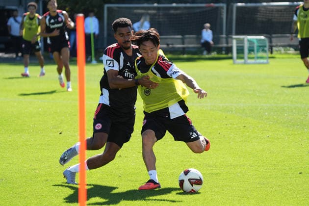 Head-to-Head: Ansgar Knauff (Eintracht Frankfurt) vs. Keita Kosugi (Eintracht Frankfurt) – September 15, 2026, Bundesliga, Season 26–27, Eintracht Frankfurt Training