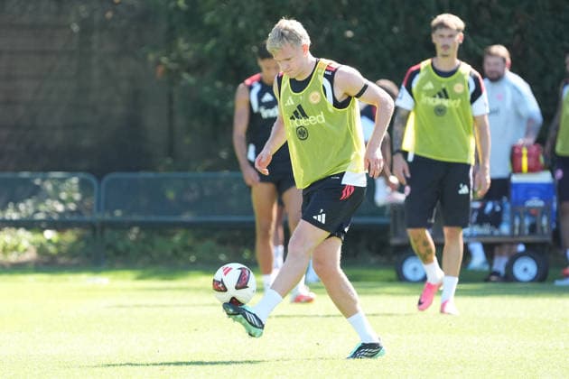 Jonathan Burkardt, Eintracht Frankfurt, September 15, 2026, Bundesliga, 2026–27 Season, Eintracht Frankfurt Training