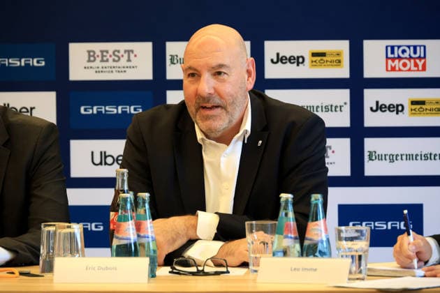 September 15, 2026, GER, DEU, Germany Head Coach Eric Dubois Eisbaeren Berlin nordphoto GmbH Engler Berlin GASAG Berlin Germany Copyright: xNordphotox xEnglerx