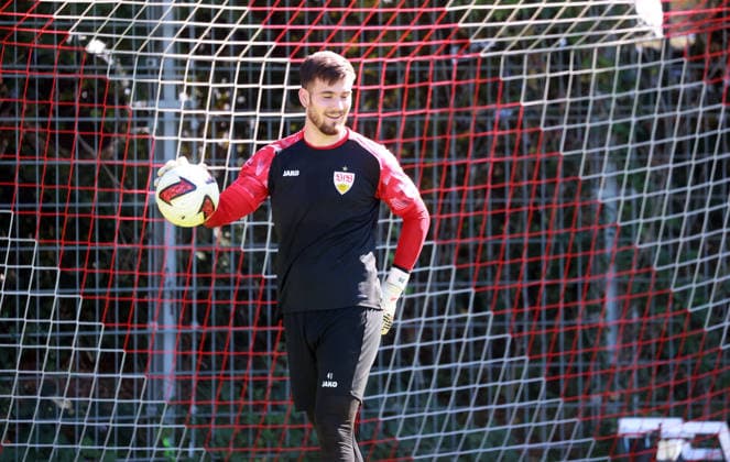 September 15, 2026 VfB Stuttgart Practice Germany, Stuttgart, September 15, 2026, Soccer, Bundesliga, 2026–2027 Season, VfB Stuttgart Practice Dennis Seimen
