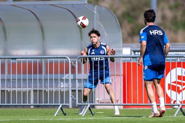 September 15, 2026, Soccer, FC Schalke 04 practice Soufiane El Faouzi FC Schalke 04 Gelsenkirchen FC Schalke 04 training facility NRW Germany xRHR PHOTO YYx Copyright: RHR-FOTOx RHR-FOTO YY