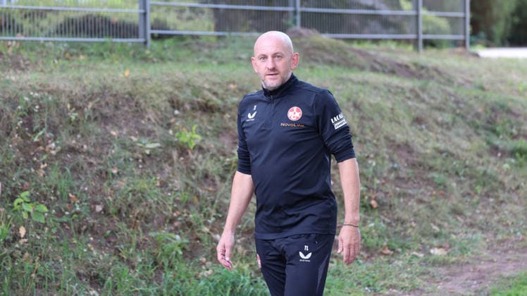 September 15, 2026, xrekx, Soccer, 2. Bundesliga, 1. FC Kaiserslautern Training, from left: Torsten Lieberknecht, Coach of 1. FC Kaiserslautern, Kaiserslautern