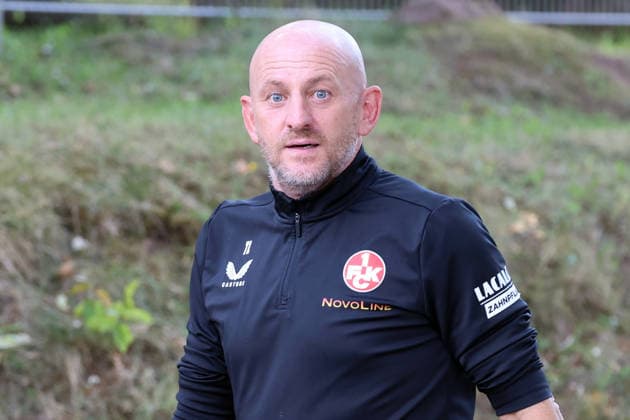September 15, 2026, xrekx, Soccer, 2. Bundesliga, 1. FC Kaiserslautern Training, from left: Torsten Lieberknecht, Coach of 1. FC Kaiserslautern, Kaiserslautern