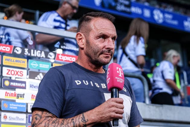 Sports, Soccer, 3rd Division, 2026–2027 Season, Matchday 6: MSV Duisburg vs. TSV Havelse, September 15, 2026, Schauinsland Reisen Arena, Dietmar Hirsch, Head Coach, MSV Duisburg, Duisburg, Schauinsland Reisen Arena, North Rhine-Westphalia, Germany