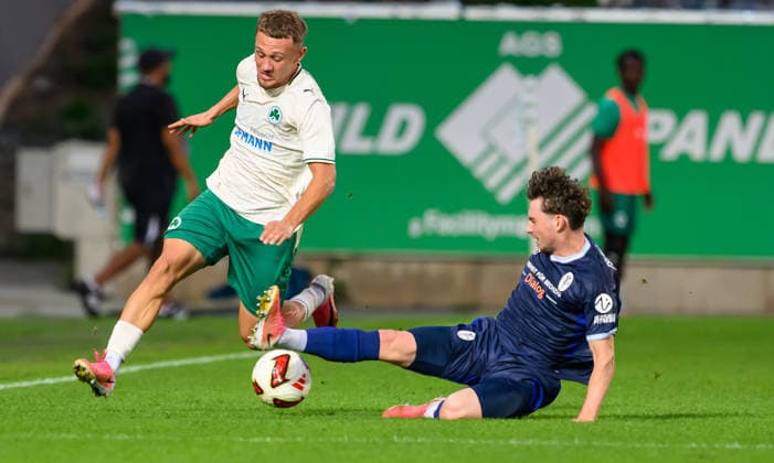 September 15, 2025 Soccer Season 2025–2026 Bavarian Regional League Matchday 09 SpVgg Greuther Fürth Fürth II U23 Kleeblatt TSV 1860 Munich Löwen xwoxzix Jakob Krautkrämer 7, SpVgg Greuther Fürth II Lance Fiedler 47, TSV 1860 Munich