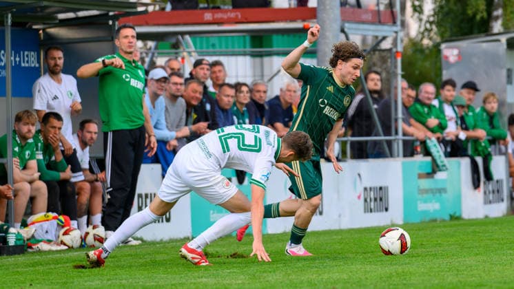 September 15, 2026 Soccer Season 2026–2027 Bavarian Regional League Matchday 09 SC Eltersdorf vs. VfB Eichstätt JoTe xjoxtex Bernd Eigner, Coach of SC Eltersdorf Jonas Winkler 22, VfB Eichstätt: Valantis Floros 2, SC Eltersdorf