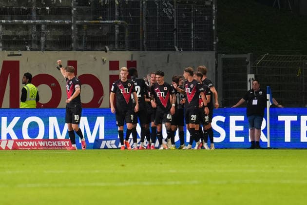 German Soccer, 3rd Division, Matchday 6, Hänsch Arena, Emslandstadion, Emsland District, Lower Saxony, Midweek Match, SV Meppen vs. Viktoria Köln; Goal by Tim Kloss (Viktoria Köln); 18–0–2 Copyright: xMichelxWittex