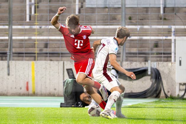 Football, Bavarian Regional League, FC Bayern Munich II v FC Augsburg II
