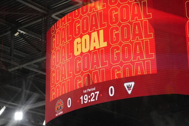 Biel Bienne, Switzerland - September 15: First goal in the new Season for EHC Biel-Bienne after 33 second during the National League match between EHC Biel-Bienne and Fribourg-Gotteron at Tissot Arena on September 15, 2026 in Biel Bienne, Switzerland. Copyright: xKjetilxWaberx xSPPx Sportspressphoto_SPR231497