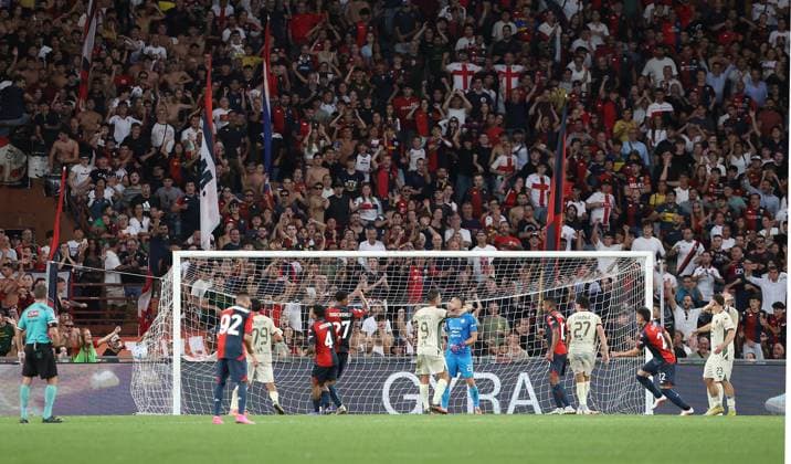 Foto IPP ACGE Genova 15 09 2026 Coppa Italia Sedicesimi 2026-2027 Genoa-SudTirol nella foto: Johan Felipe Vasquez Ibarra realizza il gol del 1-0 Italy Photo Press World Copyright Genova italy Italia ITALY  Copyright: xR4924_italyphotopressx
