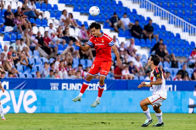 Rayo Vallecano vs. Espanyol, La Liga EA Sports 2026, September 15, 2026, Estadio Butarque, Leganés, Madrid, Spain Omar El Hilali of Espanyol during the La Liga EA Sports match between Rayo Vallecano and Espanyol at Estadio Butarque on September 15, 2026, in Leganés, Madrid, Spain Leganés Estadio Butarque Madrid Spain Copyright: xAlejandroxMatiasxAcostax