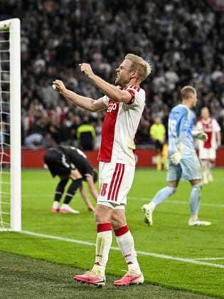 AMSTERDAM - Davy Klaassen of Ajax celebrates the 1-0 during the Dutch Eredivisie match between Ajax and Willem II at the Johan Cruijff ArenA on September 15, 2026 in Amsterdam, the Netherlands. OLAF KRAAK ANP Eredivisie 2026 27 xVIxANPxSportx xxANPxIVx 568736277 originalFilename: 568736277.jpg