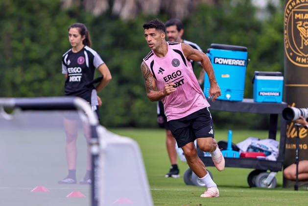 Football, Campeones Cup, Inter Miami, training and press conference