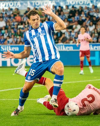 ESP LaLiga EA Sports Deportivo Alavés vs. Valencia CF Lucas Boye of Alavés during the LaLiga EA Sports match between Deportivo Alavés and Valencia CF played at Mendizorroza Stadium in Vitoria-Gasteiz on September 15, 2026, in Spain VITORIA, Spain Soccer Copyright: xAgenciaxLOFx