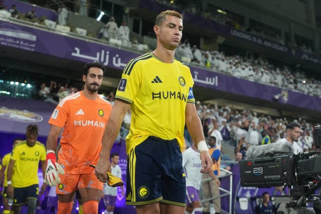 AL AIN, UNITED ARAB EMIRATES - SEPTEMBER 15: Cristiano Ronaldo of Al Nassr leads his team out onto the pitch before the AFC Champions League Elite group stage match between Al Ain FC and Al Nassr at the Hazza bin Zayed Stadium on September 15, 2026 in Al Ain, United Arab Emirates. Al Ain vs. Al- Nassr - 2026 27 AFC Champions League Elite match 1 of 8 - West Region group at Hazza bin Zayed Stadium, Al Ain, UAE. 15 SEPTEMBER 2026 Copyright: xx