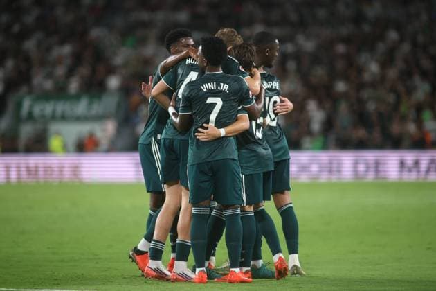 during LaLiga EA Sports match between Elche CF v Real Madrid played at Martinez Valero Stadium, Elche on September 15 2026 in Spain Elche vs Real Madrid 900 Cordon Press  900 CordonxPress LOF - Elche vs Real Madrid