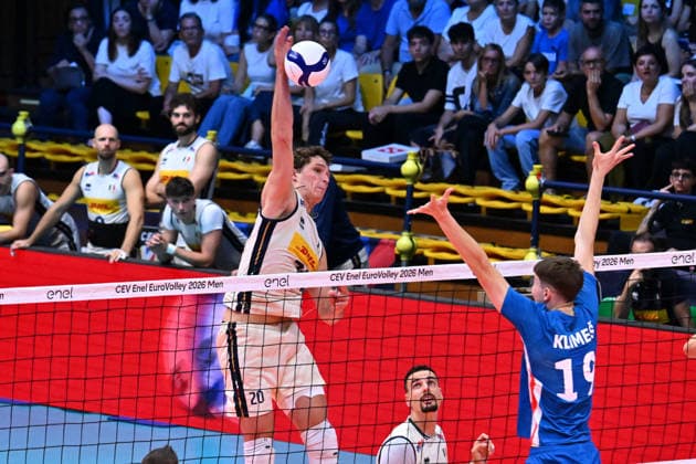 VOLLEYBALL - CEV Eurovolley Men - Italy vs. Czechia Photo by IPA ABACAPRESS.COM88574362 - MATI Pardo (Italy) Modena Italy  Copyright: xIPAxSport ABACAx