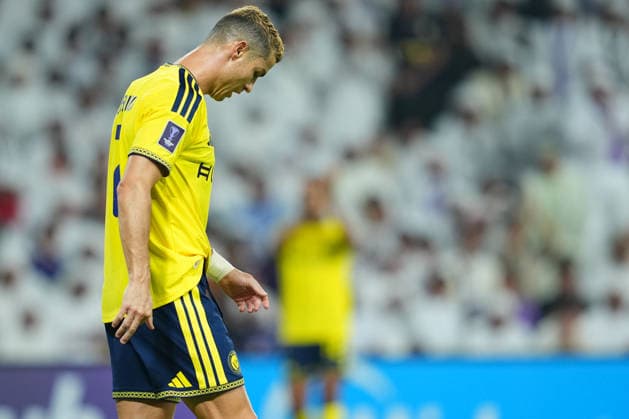 AL AIN, UNITED ARAB EMIRATES - SEPTEMBER 15: Cristiano Ronaldo of Al-Nassr FC looks down during the AFC Champions League Elite group stage match between Al Ain FC and Al Nassr at the Hazza bin Zayed Stadium on September 15, 2026 in Al Ain, United Arab Emirates. Al Ain vs. Al- Nassr - 2026 27 AFC Champions League Elite match 1 of 8 - West Region group at Hazza bin Zayed Stadium, Al Ain, UAE. 15 SEPTEMBER 2026 Copyright: xx