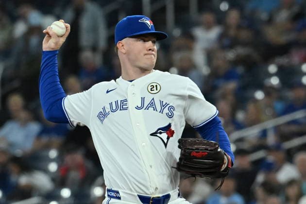 September 15, 2026, Toronto, On, Canada: Toronto Blue Jays pitcher Braydon Fisher (63) throws to a Detroit Tigers batter during first inning MLB, Baseball Herren, USA baseball action in Toronto on Tuesday, Sept. 15, 2026. Canada News - September 15, 2026  - ZUMAc35_ 20260915_zaf_c35_102 Copyright: xJonxBlackerx