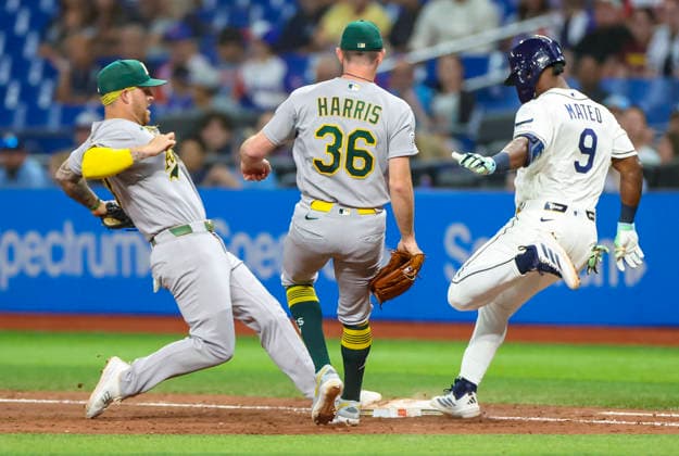 Baseball, MLB, Tampa Bay Rays v Athletics