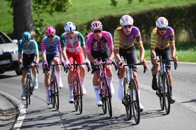 Grand Prix de Wallonie 2026 Cycling Race CITADELLE DE NAMUR, BELGIUM - SEPTEMBER 16 : Bais Davide (ITA) of Team Polti VisitMalta during the 66th edition of Grand Prix de Wallonie an UCI ProSeries 1.Pro one day cycling road race for Men Elite of 196.8 km with start in Seraing and finish in Citadelle de Namur on September 16, 2026 in Citadelle de Namur, Belgium, 16 09 2026 ( Motordriver Kenny Verfaillie - Citadelle de Namur Belgium  Copyright: xVincentxKalutx