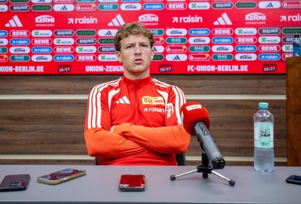 Football, Bundesliga 1, Union Berlin press conference