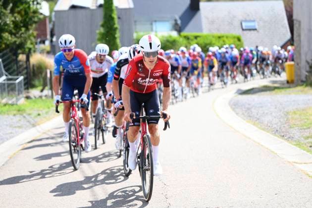 Grand Prix de Wallonie 2026 Cycling Race CITADELLE DE NAMUR, BELGIUM - SEPTEMBER 16 : Grignard Sebastien (BEL) of Lotto Intermarche during the 66th edition of Grand Prix de Wallonie an UCI ProSeries 1.Pro one day cycling road race for Men Elite of 196.8 km with start in Seraing and finish in Citadelle de Namur on September 16, 2026 in Citadelle de Namur, Belgium, 16 09 2026 ( Motordriver Kenny Verfaillie - Citadelle de Namur Belgium  Copyright: xVincentxKalutx