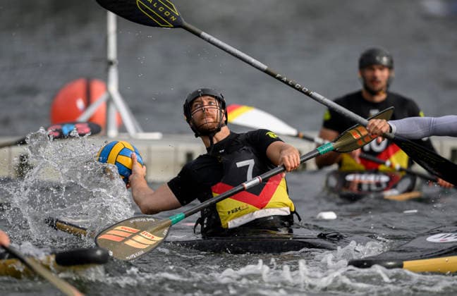 KIRCHHOFF, RENE GER Men s Germany vs. Japan 7–0, on September 16, 2026, Canoe Polo World Championships from September 15 to September 20, 2026, in Duisburg, Germany, Regatta Course