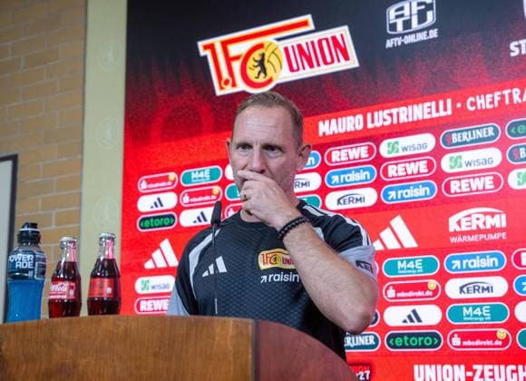 Soccer, Men s, 2026–2027 Season, Bundesliga 1, 1. FC Union Berlin, Press Conference with Coach Mauro Lustrinelli, 1. FC Union Berlin, September 16, 2026, Copyright: xMatthiasxKochx