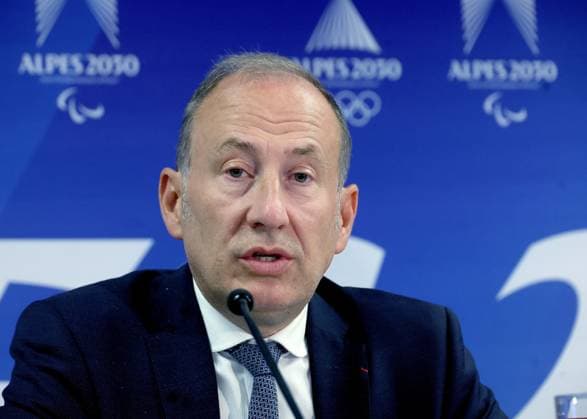 Jeux olympiques 2030 : conférence de presse Cojop + CIO PHOTOPQR LE PROGRES Richard MOUILLAUD - Lyon 16 09 2026 - Jeux olympiques 2030 : conférence de presse Cojop + CIO -Jeux olympiques 2030 : conférence de presse Cojop + CIO au Sofitel de Lyon pour valider les différents sites retenus PHOTO Vincent Roberti, Directeur Général du COJOP Alpes 2030. IOC Olympic Games, Olympische Spiele, Olympia, OS press conference, PK, Pressekonferenz following a three days visit of the Lyon region sites by the members of the International Olympic Committee (IOC) Coordination Commission, in Lyon, central eastern France on September 16, 2026 . Lyon Rhône Rhône-Alpes France  Copyright: xPHOTOPQR LExPROGRES MAXPPPxRichardxMOUILLAUDx 20260916LPL9817 20260916LPL9817