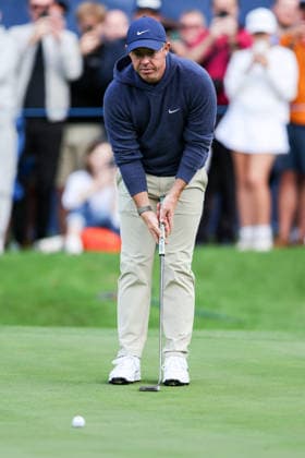 RECORD DATE NOT STATED 16th September 2026; Wentworth Golf Club, Virginia Water, Surrey, England; DP World Tour Golf, BMW PGA, Golf Herren Championship, Pro Am; Rory McIlroy of Northern Ireland looks on at the 14th tee HenningxVonxJagow